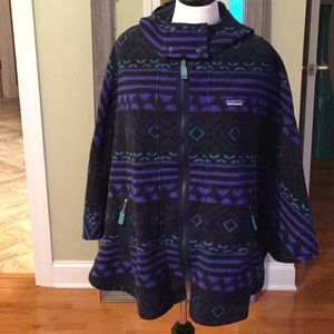 Patagonia hooded poncho